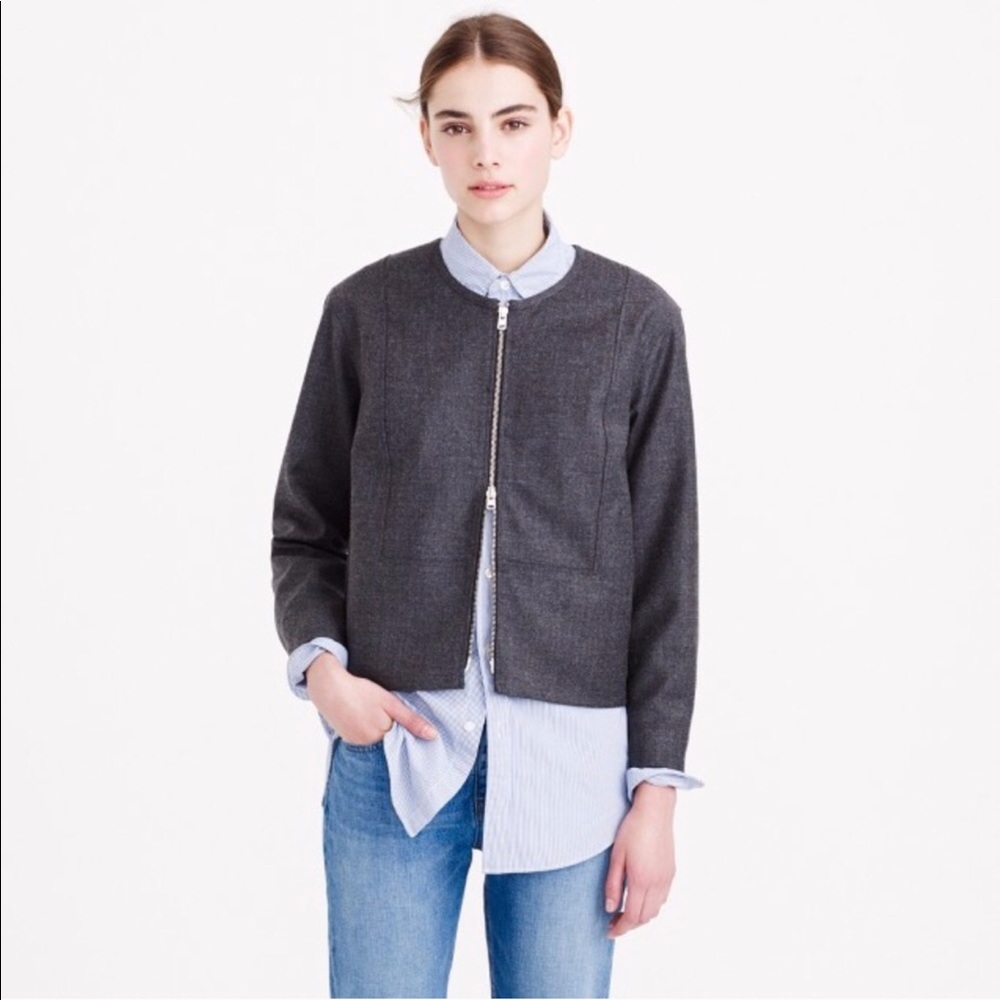 ❤️ J Crew Flannel Jacket